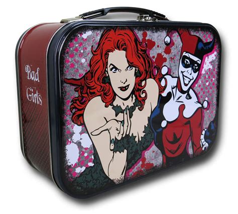 Harley Quinn and Poison Ivy Tin Lunch Box 